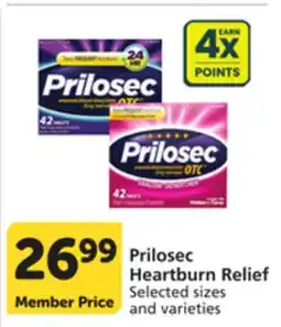 Vons Prilosec Heartburn Relief offer