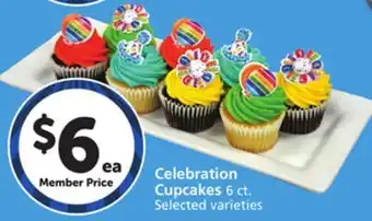 Vons Celebration Cupcakes offer