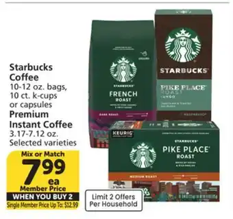 Vons Starbucks Coffee offer
