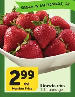 Vons Strawberries offer