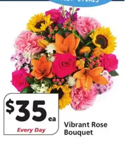 Vons Vibrant Rose Bouquet offer
