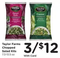 Ralphs Taylor Farms Chopped Salad Kits offer