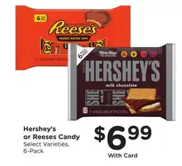 Ralphs Hershey's or Reeses Candy offer