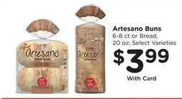Ralphs Artesano Buns offer
