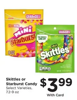Ralphs Skittles or Starburst Candy offer