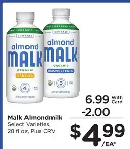 Ralphs Malk Almondmilk offer