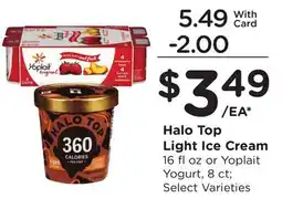 Ralphs Halo Top Light Ice Cream offer