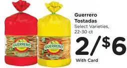 Ralphs Guerrero Tostadas offer