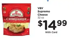 Ralphs V & V Supremo Cheese offer