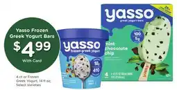 Ralphs Yasso Frozen Greek Yogurt Bars offer