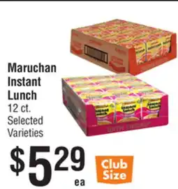 Smart & Final Maruchan Instant Lunch offer