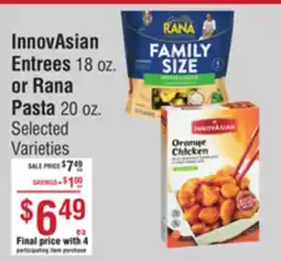 Smart & Final InnovAsian Entrees or Rana Pasta offer