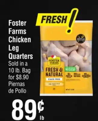 Smart & Final Foster Farms Chicken Leg Quarters offer
