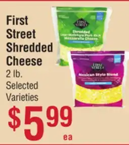 Smart & Final First Street Shredded Cheese offer