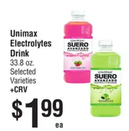 Smart & Final Unimax Electrolytes Drink offer
