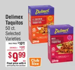 Smart & Final Delimex Taquitos offer