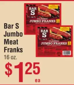 Smart & Final Bar S Jumbo Meat Franks offer