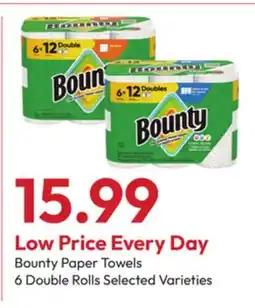 Stater Bros Bounty Paper Towels offer
