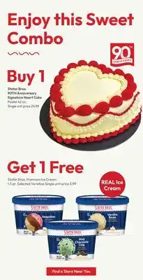 Stater Bros Heart Cake - SB Ice Cream : Find a Store Near You offer