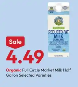 Stater Bros Full Circle Market Milk offer