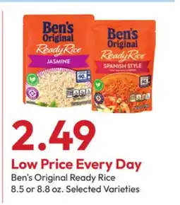 Stater Bros Ben's Original Ready Rice offer