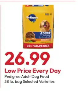 Stater Bros Pedigree Adult Dog Food offer