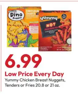 Stater Bros Yummy Chicken Breast Nuggets, Tenders or Fries offer