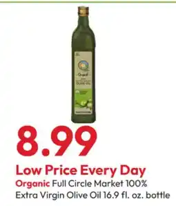 Stater Bros Organic Full Circle Market 100% Extra Virgin Olive Oil offer