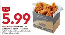 Stater Bros Cleo & Leo Golden Fried Dark Meat Chicken offer