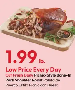 Stater Bros Picnic-Style Bone-In Pork Shoulder Roast offer