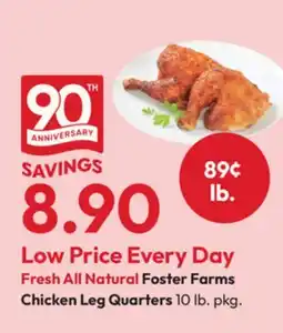 Stater Bros Foster Farms Chicken Leg Quarters offer