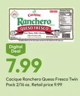 Stater Bros Cacique Ranchero Queso Fresco offer