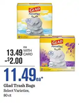 Mariano's Glad Trash Bags offer