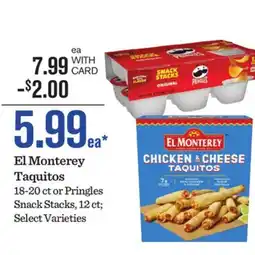 Mariano's El Monterey Taquitos offer
