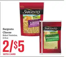 Mariano's Sargento Cheese offer