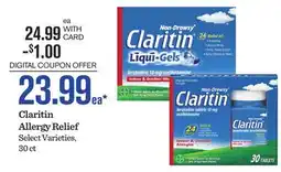 Mariano's Claritin Allergy Relief offer