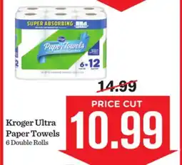 Mariano's Kroger Ultra Paper Towels offer