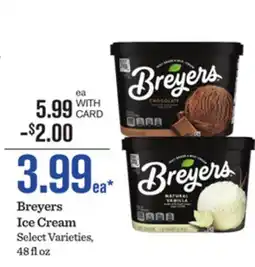 Mariano's Breyers Ice Cream offer
