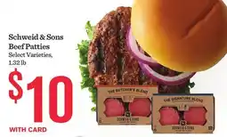 Mariano's Schweid & Sons Beef Patties offer