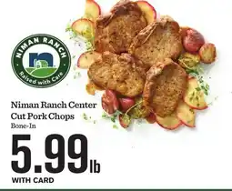Mariano's Niman Ranch Center Cut Pork Chops offer