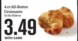 Mariano's 4 ct All-Butter Croissants offer