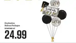 Mariano's Graduation Balloon Packages offer
