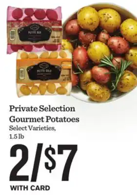 Mariano's Private Selection Gourmet Potatoes offer