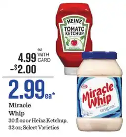 Mariano's Miracle Whip offer