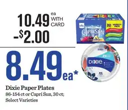 Mariano's Dixie Paper Plates offer
