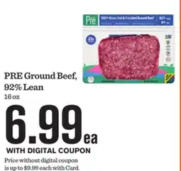 Mariano's PRE Ground Beef, 92% Lean offer