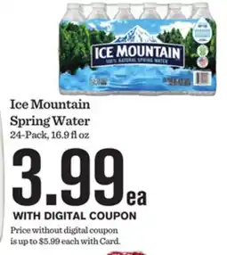 Mariano's Ice Mountain Spring Water offer