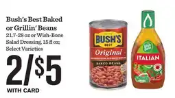 Mariano's Bush's Best Baked or Grillin' Beans offer