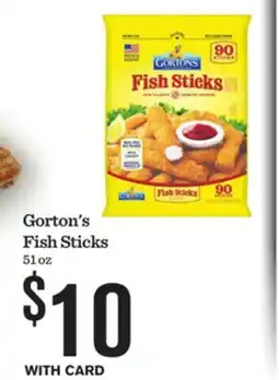 Mariano's Gorton's Fish Sticks offer