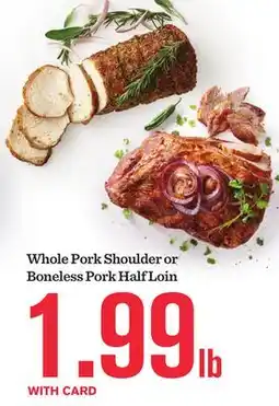 Mariano's Whole Pork Shoulder or Boneless Pork Half Loin Gatorade offer